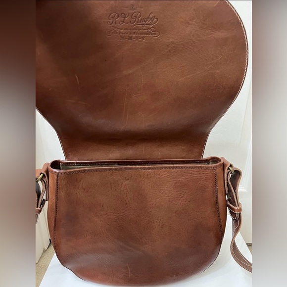 Ralph Lauren RUGBY Pony Hair Leather Saddle Bag (Rare!!) Seen on Taylor Swift - Picture 4 of 9